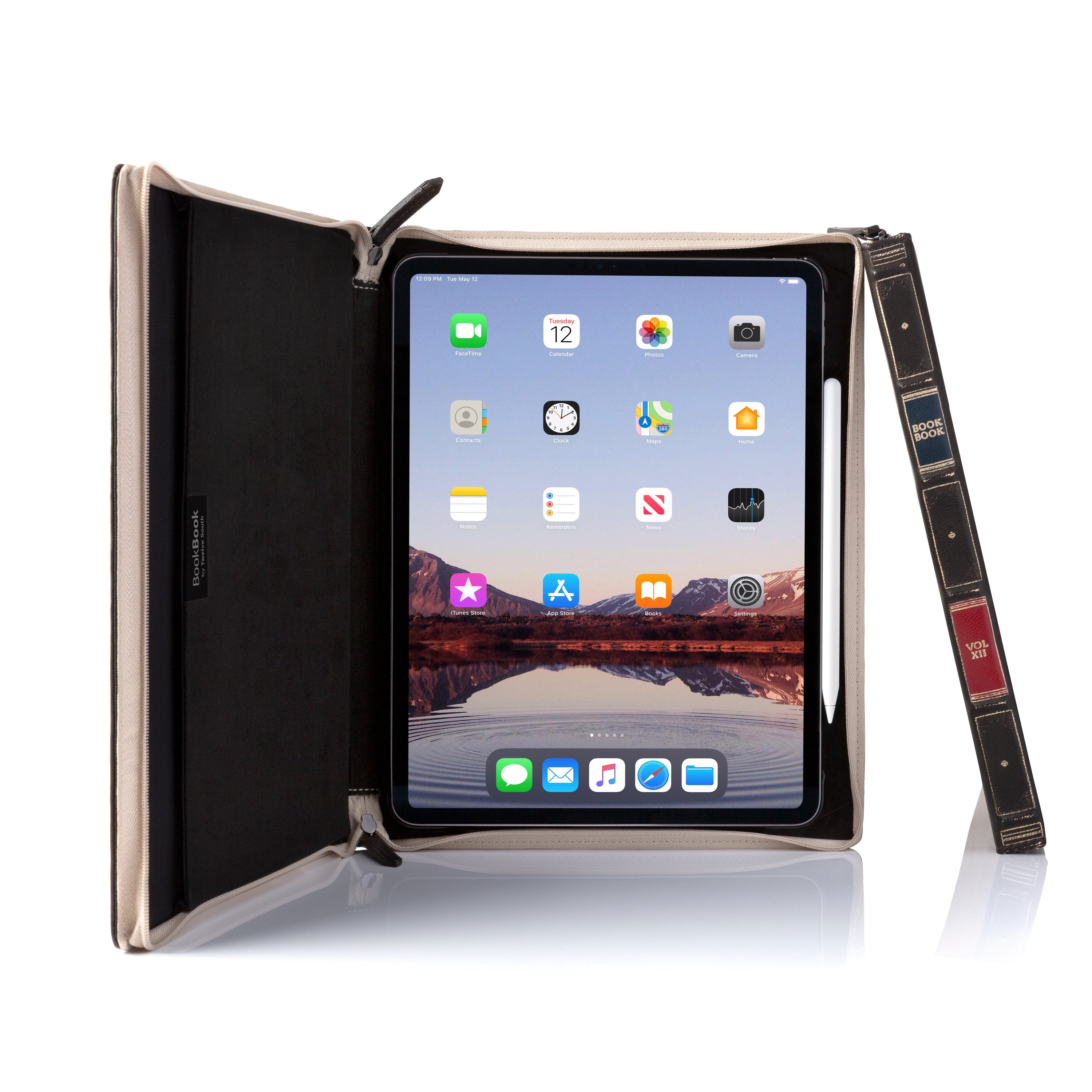Case for Vintage leather case for iPad