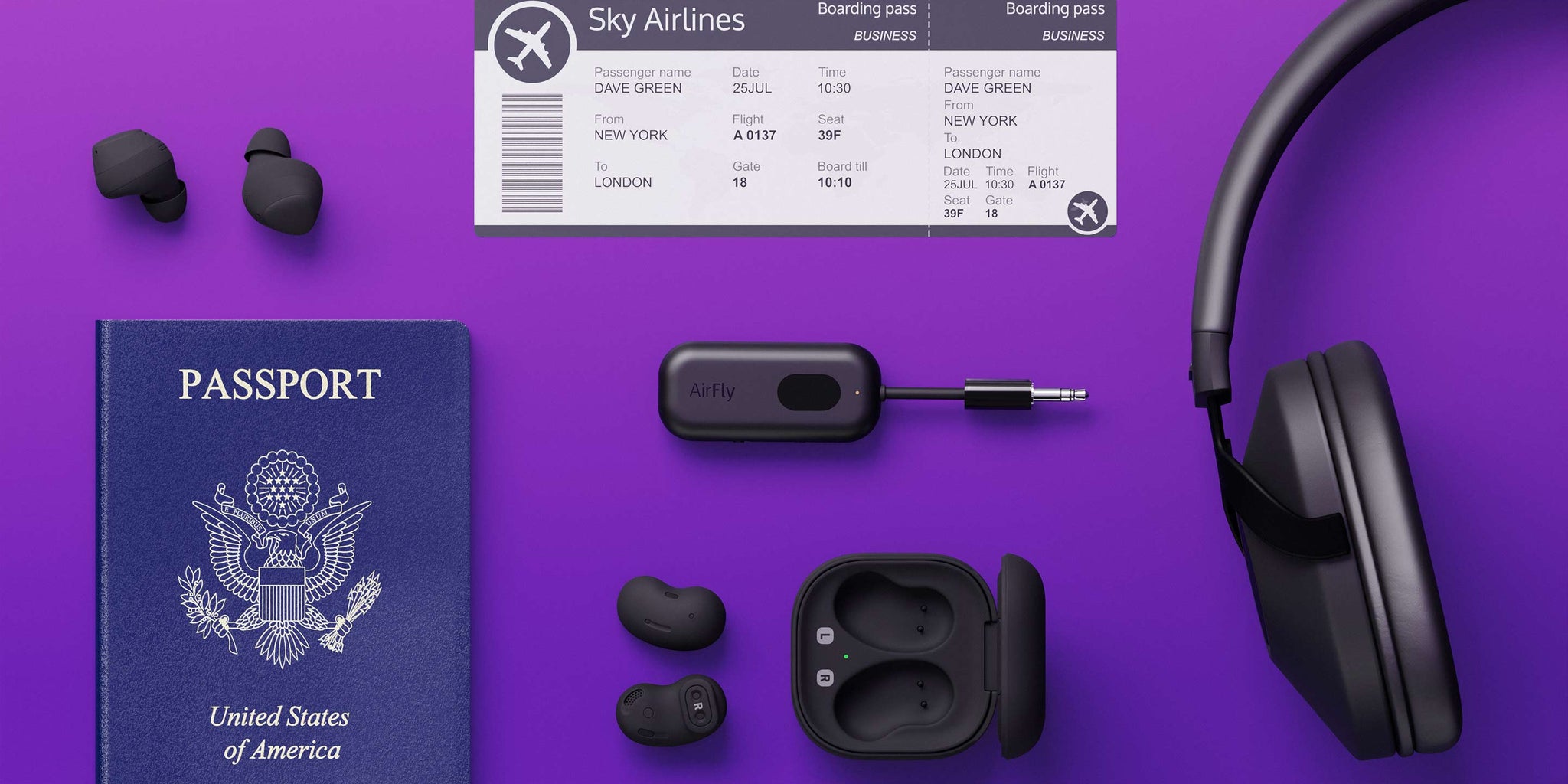 Twelve South AirFly SE, Bluetooth Wireless Audio Transmitter