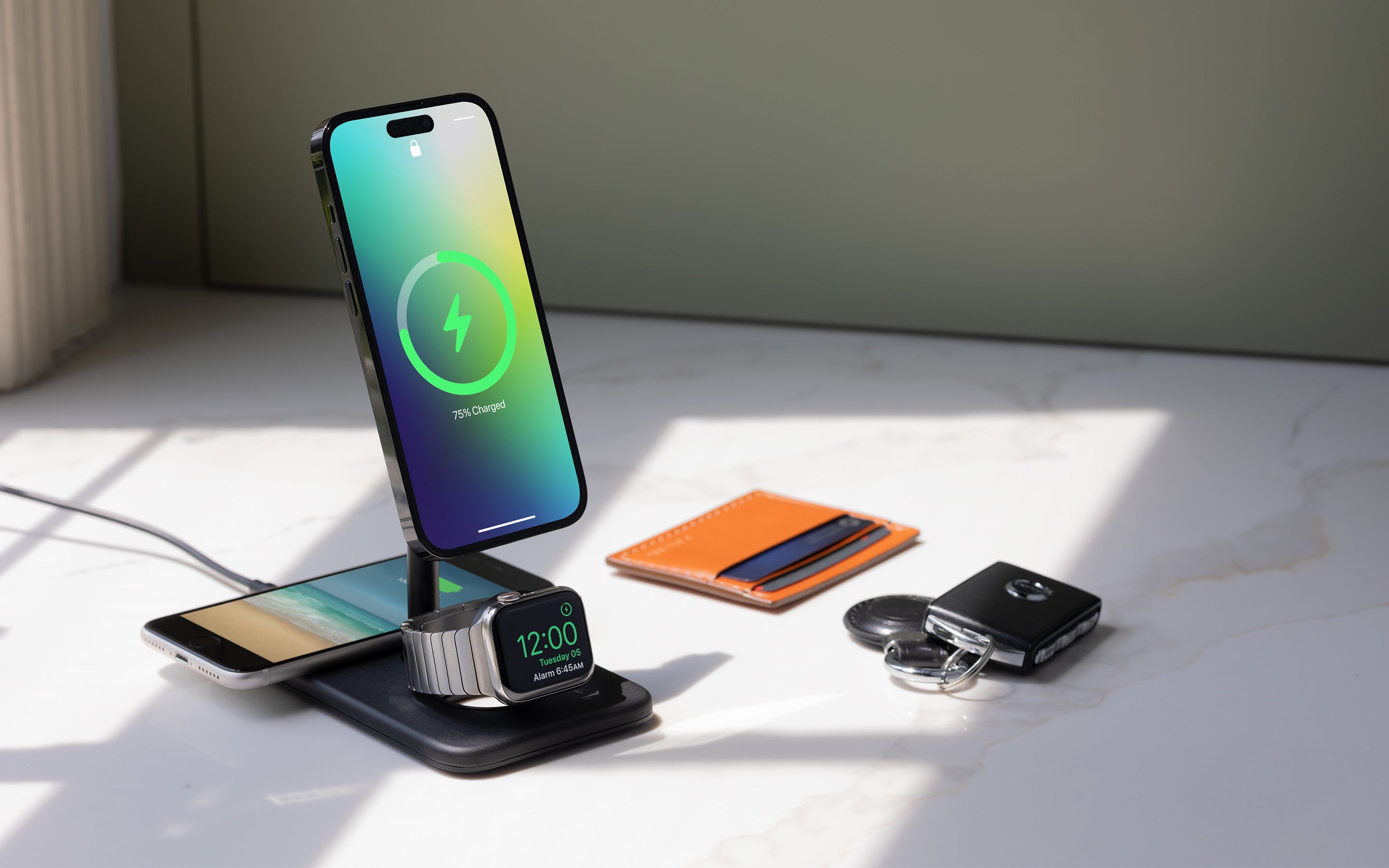HiRise 3 Wireless Charger for iPhone, Apple Watch and AirPods