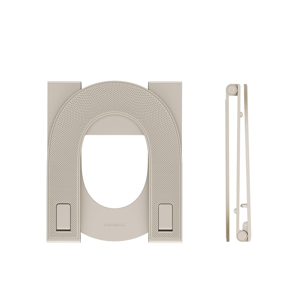 Top view of tablet stand