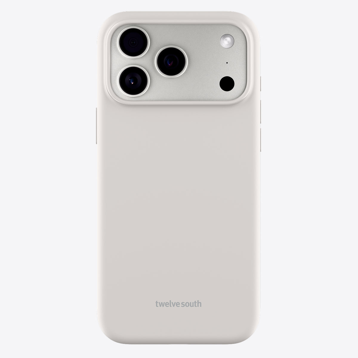Phone case with camera cutouts on a white background