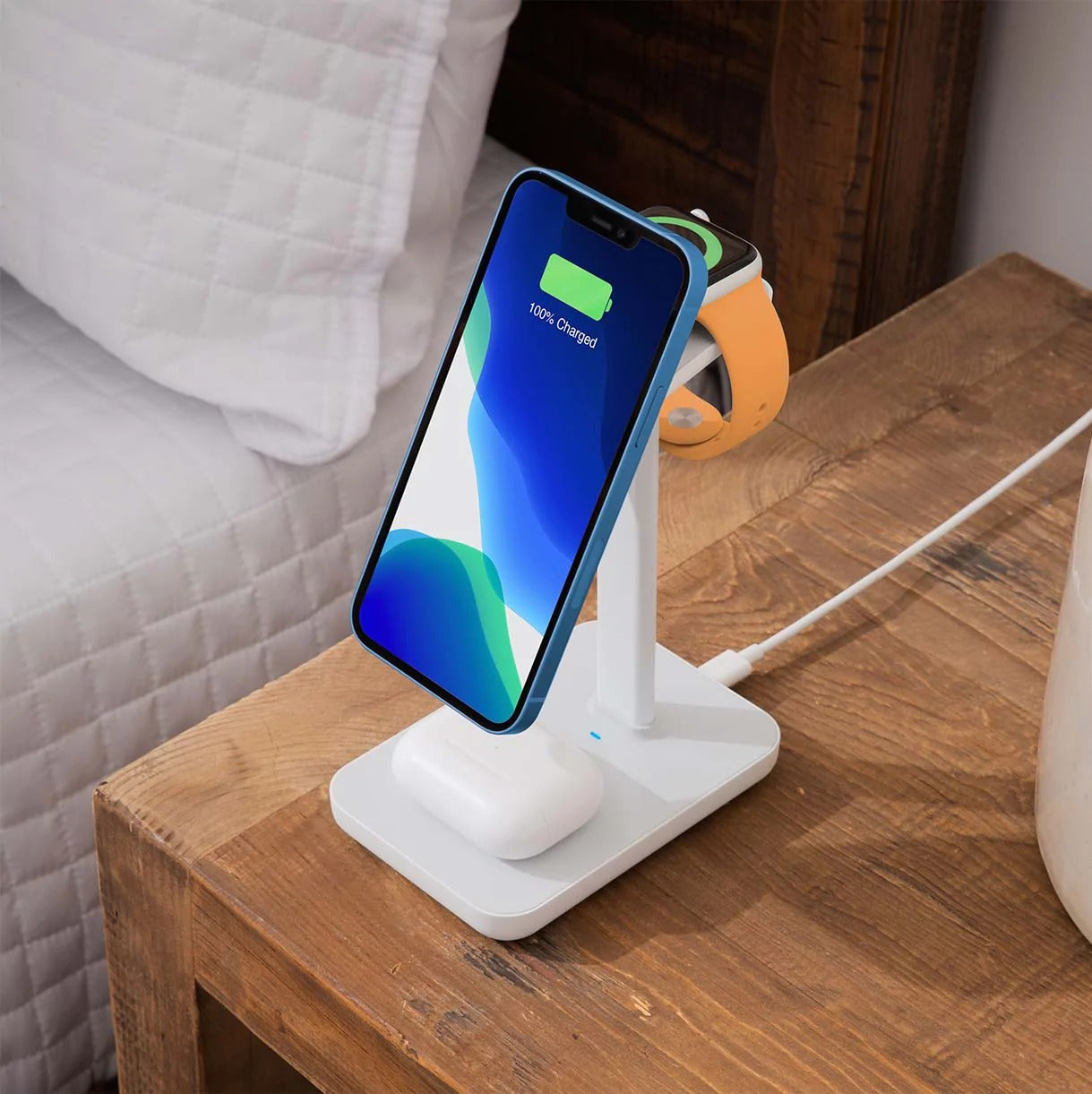 Station De Charge Apple 3 En 1 Chargeur Iphone Apple Watch Station