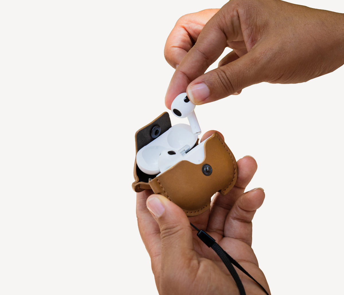 AirSnap for AirPods (3rd gen 2021) - Cognac