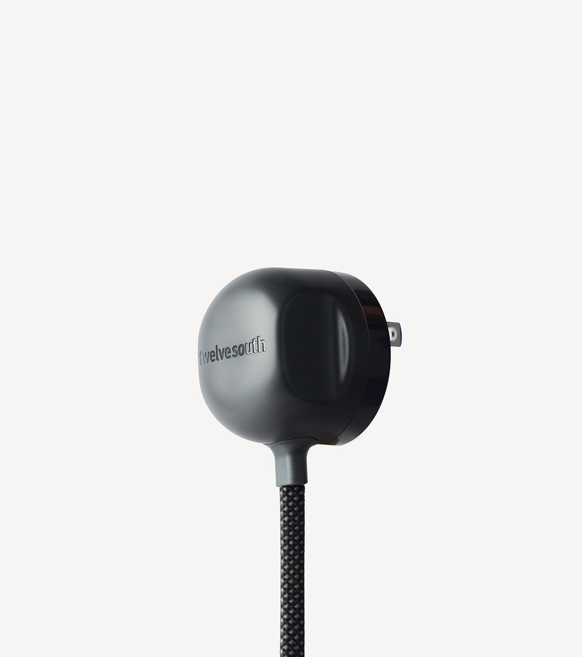 PowerCord 30W USB-C Charger with Built-In 4ft Cable, Slate – Twelve South