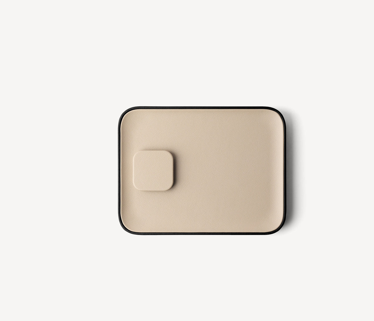 Valet 7.5 in. Taupe - Black