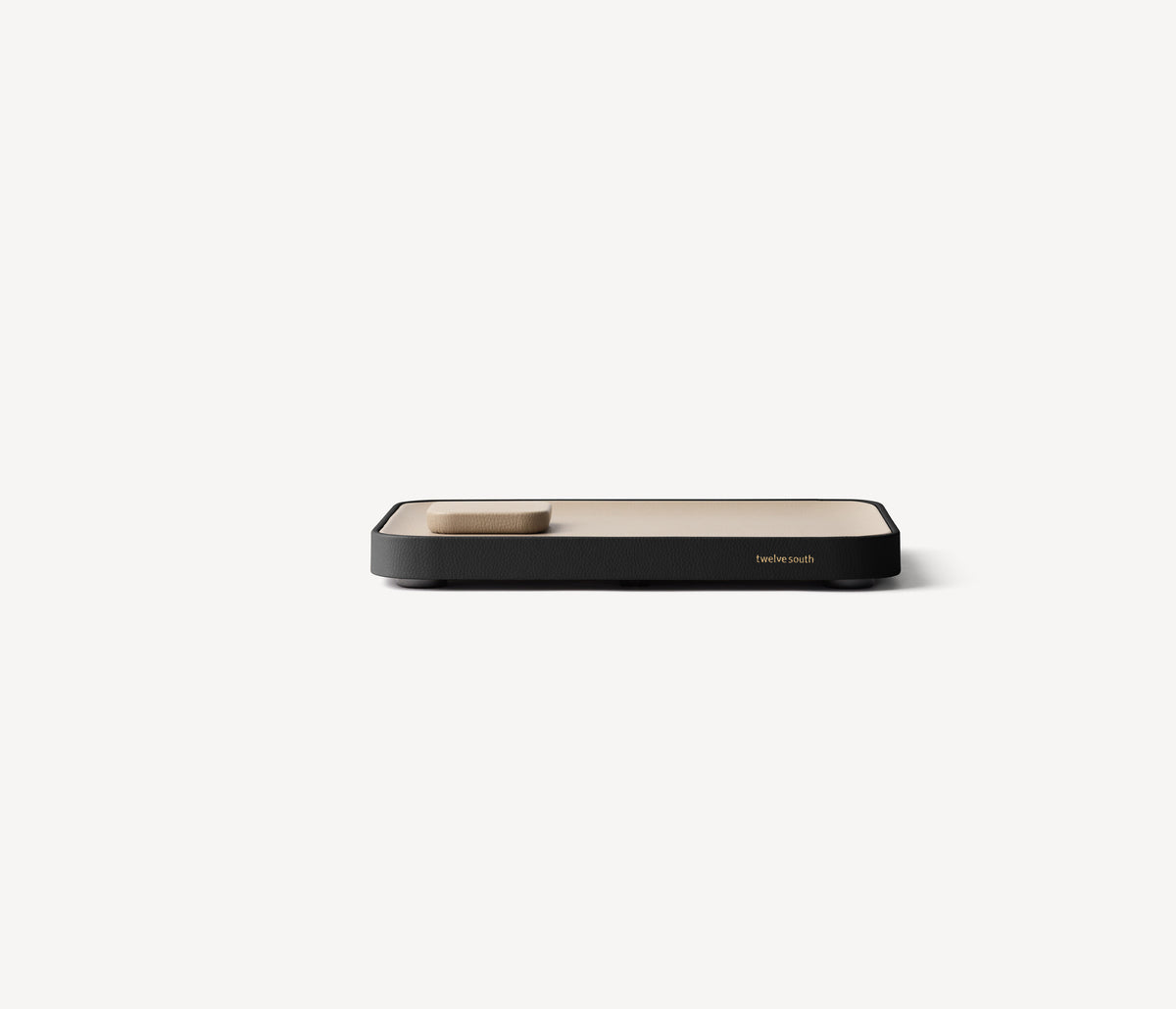 Valet 7.5 in. Taupe - Black