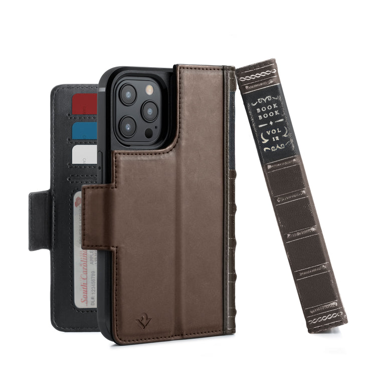 BookBook vol. 2 for iPhone  Leather wallet case with removable shell