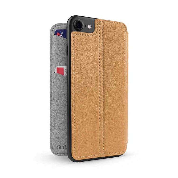 SurfacePad for iPhone, Slim, protective Napa leather cover - Twelve South
